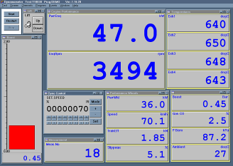 Screenshot of a typicaly set up SWIFT data capture software